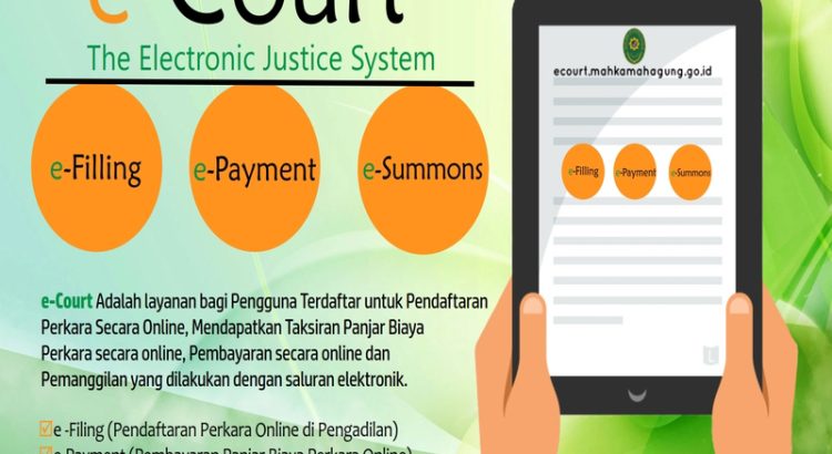 E-Court System Kebijakan Akses Keadilan Berbasis Elektronik