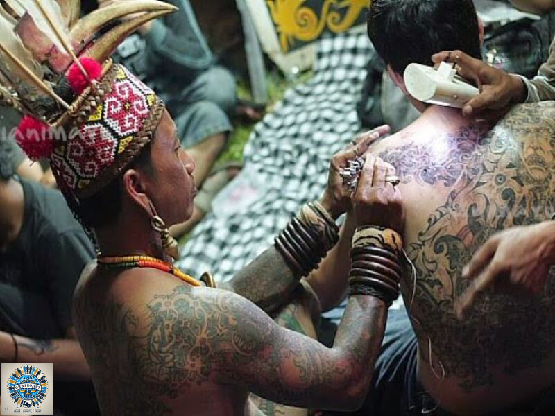 Makna Tato Dayak Iban, Tradisi Budaya Warisan Suku Dayak Kalimantan