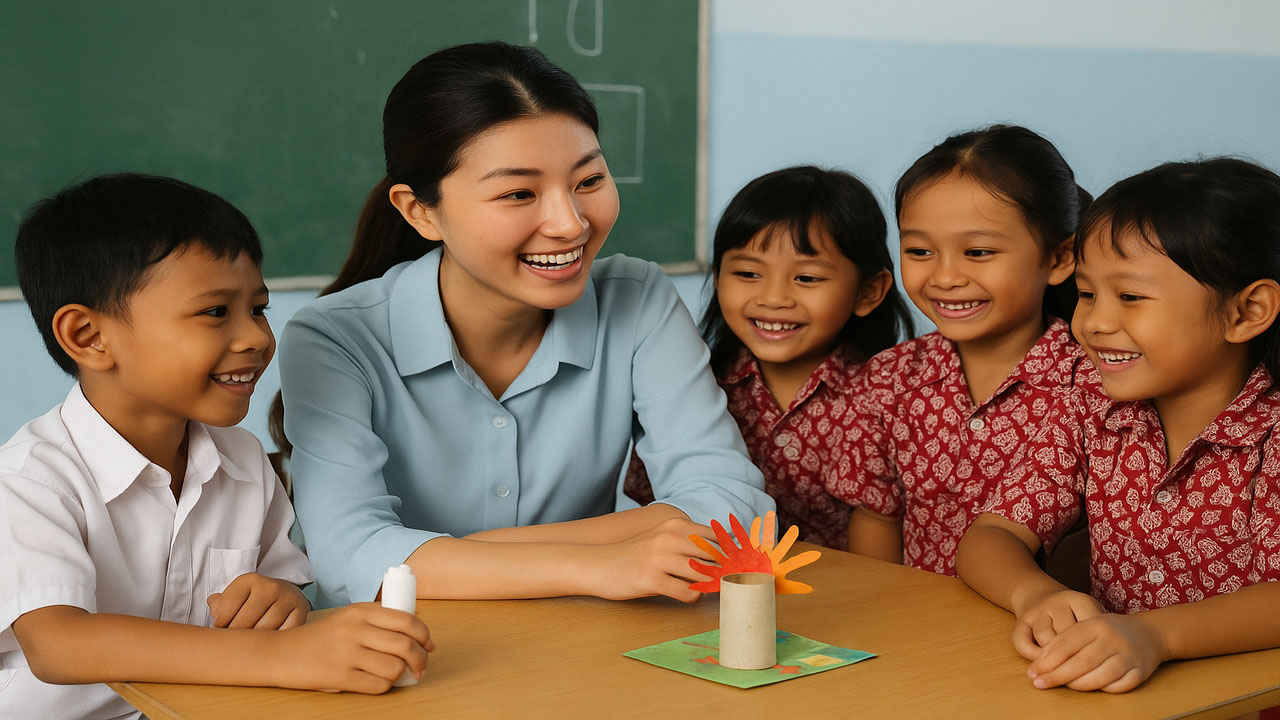 Kisah Inspiratif Sarwendah Menjadi Guru di Malang, Pengalaman Bahagia Mengajar Murid